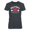 Image of University Nebraska Volleyball - Officially Licensed Cornhusker Shirts for Women