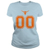 Image of Orange Texas Longhorn Bull #00 T-shirt