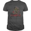 Image of Zombies! Scary Funny Disgusting Halloween Distressed T-Shirt