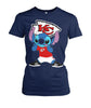 Image of Chiefs - Cute Stitch and Chiefs T-shirt