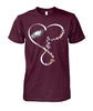 Image of Philadelphia Eagles Heart Collection T-shirt 2018