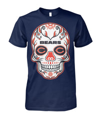 Chicago Bears Skullcap Tshirt