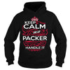 Image of Keep Calm And Let PACKER Handle It - PACKER Tee Shirt, PACKER shirt, PACKER Hoodie, PACKER Family, PACKER Tee, PACKER Name, PACKER kid, PACKER Sweatshirt