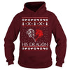 Image of Jon Snow His Dragon ugly Christmas Sweater shirt hoodie sweater longsleeve