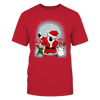 Image of Funny Dabbing Santa Christmas T-Shirts