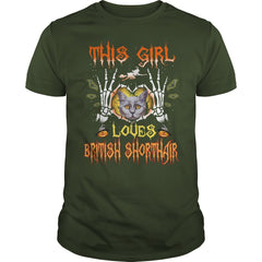 This Girl Loves British Shorthair Halloween