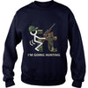 Image of F It Im Going Hunting CAMO Women’s Premium Hoodie