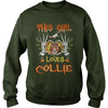 Image of This Girl Loves Collie Halloween