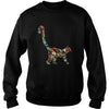 Image of LEMUR Skeleton Bone Skull Vintage Retro T-shirt Halloween