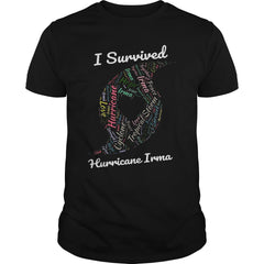 Hurrincane Irma Storm Tshirts: i Survived Hurricane Irma