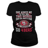 Image of NFL 49ERS 170 SHE ASKED ME