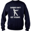 Image of Halloween - Zombies Don't Eat Vegans Funny Halloween