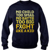 Image of FIGHT LIKE A KID CHILDHOOD CANCER AWARENESS RIBBON TSHIRT