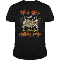 This Girl Loves Catahoula Leopard Halloween