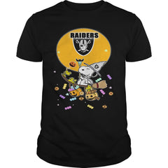 Halloween With Raiders TShirt