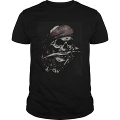 Pirate Skull T-shirt happy halloween gift Pirate Skull T-shirt
