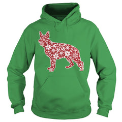 Christmas Snowflakes German Shepherd Shirt