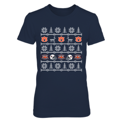 Ugly Christmas Sweater Auburn Tigers