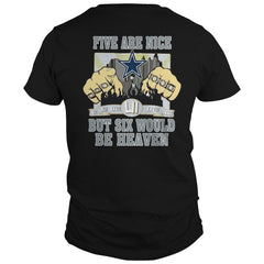 five are nice  cowboys