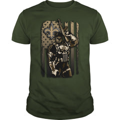 Saints Flag Punisher Tshirt, Saints Flag Punisher Hoodies
