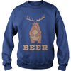 Image of bear - Funny Beer Bear Deer shirts
