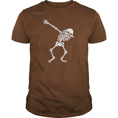 Dabbing Skeleton Shirt Cute Halloween Dab Dance Gift
