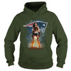 Image of CG-sport-wonder woman-football-New England Patriots