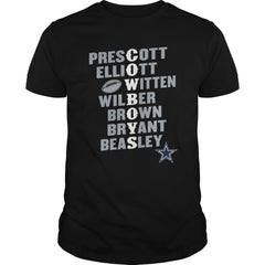 Dallas Cowboys Player Team Names