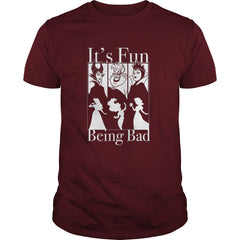 Disney Princess Villain Trio Fun Being Bad Graphic TShirt