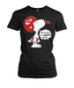 Image of Chiefs - Cute Snoopy T-shirt