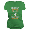 Image of Lineman its in my dna shirt electrician t shirt
