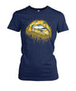 Image of Los Angeles Chargers - Golden Lips T-shirt