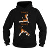 Image of Inhale Exhale Funny Dog Graphic Tee