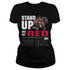 Image of stand up and say  patriots