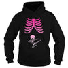 Image of Halloween Kung Fu Skeleton Baby Maternity T-Shirt