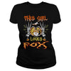 Image of This Girl Loves Fox Halloween