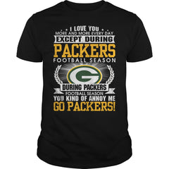 i love you fan packers