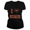 Image of I Love Buccaneers Team TShirt