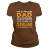 Image of I'm a proud DAD Love Cleveland Cavaliers
