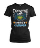 Image of Los Angeles Chargers - This witch love her chargers T-shirt