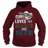 Image of This Girl Loves her Giants And Jets TShirt