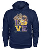 Image of Minnesota Vikings - Love Vikings T-shirt
