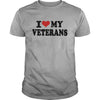Image of I Love My Veterans - TeeForVeterans