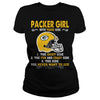 Image of packers girl with three side