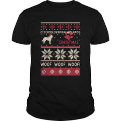 DACHSHUND CHRISTMAS WOOF WOOF WOOF SWEATER