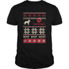 Image of DACHSHUND CHRISTMAS WOOF WOOF WOOF SWEATER