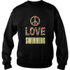 Image of Limited Edition Peace Love Swimming