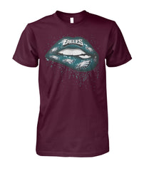 Philadelphia Eagles Sexy Eagles Lips Apparel 2018