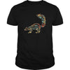 Image of SKUNK Halloween T-shirt Skeleton Skull Vintage Retro