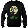 Image of Funny Halloween Shirt for Kids Guess What? Zombie Butt